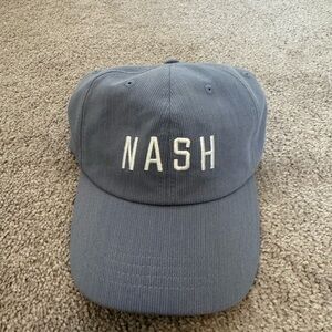 Blue 'NASH' Baseball Cap